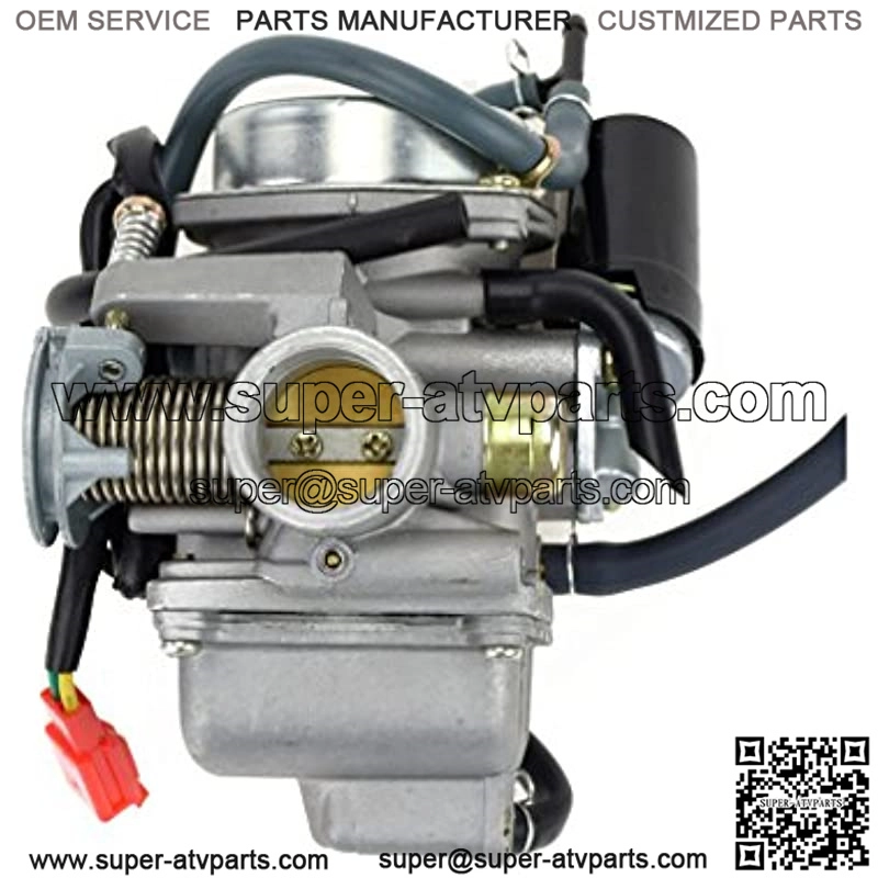24mm Carburetor Carb 42mm Air Filter Intake Manifold Gasket Fuel line Filter for GY6 Yerfdog Spiderbox GX150 Hammerhead GTS Twister Tomerlin Crossfire 150cc Go Kart Moped Scooter Parts - Image 2