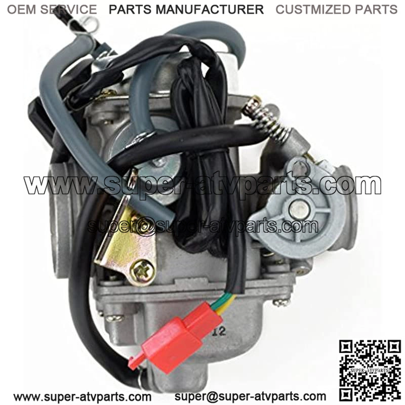 24mm Carburetor Carb 42mm Air Filter Intake Manifold Gasket Fuel line Filter for GY6 Yerfdog Spiderbox GX150 Hammerhead GTS Twister Tomerlin Crossfire 150cc Go Kart Moped Scooter Parts - Image 4