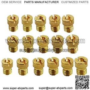 16pcs Carburetor Main Fit for PWK OKO CVK 90 92 95 98 100 105 108 110 115 120 125 130 135 140 145 150