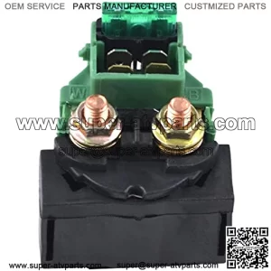 Starter Solenoid Relay for Kawasaki BAYOU 220 KLF200 1988-2002 ATV/Bayou 250 KLF250 2003-2010 ATV/KLX650 KLX 650 1993-1996/VN800 Vulcan 800 1996-2005/ZX1000 ZX 1000 NINJA ZX-10 1988 1989 1990