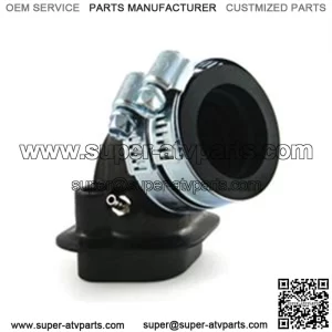 Intake Manifold, NCY 28mm Coated for 125cc - 150cc GY6 Scooters, ATVs, Go Karts