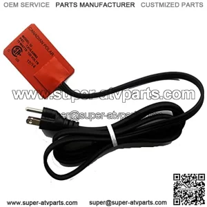 POLAR PAD (CSA CP32 CUB - 75 Watts ATV and Small Engine Oil Pan Heater Size: 2" x 3" (5.08cm x 7.62cm) 120Volts