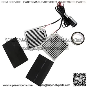 Motorcycle Heated Hand Grips E-Bike ATV Handlebar Heater Warmer Kit Fit for Suzuki Yamaha