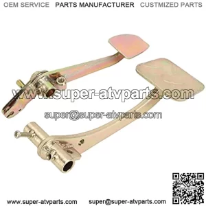 Pedales de acelerador de fGo Kart, a prueba de desgaste, 240 mm, 2 piezas, pedal de acelerador ATV antideslizante para UTV Quad Dirt Bike