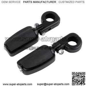 1 1/4" Highway Bar Footpeg Pegs Clamps Fit For Harley Touring Road Street Glide (For: Harley-Davidson)