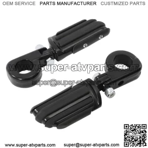 1 1/4" Engine Guard Footpeg Rest Mount Clamps Fit For Harley Road Street Glide (For: Harley-Davidson)