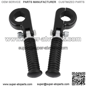 1 1/4" Highway Engine Guard Footpeg Mount Clamp Fit For Harley Road Street Glide (For: Harley-Davidson)
