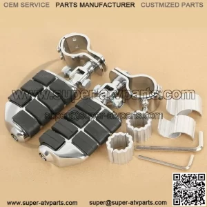 25-35mm Highway Foot Pegs Footrest For Honda GoldWing GL1800 01-11 valkyrie 1800 (For: Harley-Davidson)