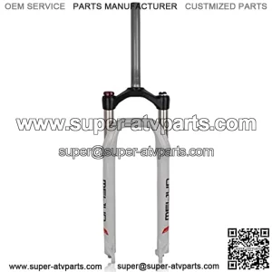Cycling Suspension Bike Suspension Fork 26" x 4.0" Tire ATV Snowmobile Shoulder Control Bicycle Accessories 1-1/8" Disc Brake