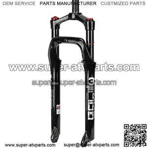 Suspension Fork Snowmobile ATV Fork Fat Tire Bicycle Magnesium Alloy Suspension Gas Fork 135MM Shock Absorber Fork Bicycle Front Fork