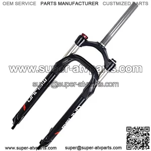 Snowmobile Mountain Bike Suspension Fork Hydraulic Lock Front Fork Damping Adjustment Shock Absorber Bicycl Parts Travel:80mm