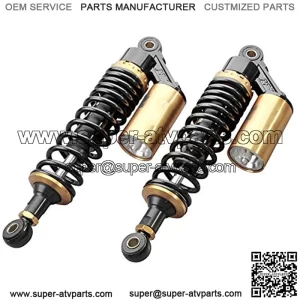 2pcs Adjustable 320mm Motorbike Air Shock Absorbers Universal Fit for Honda Suzuki Yamaha Kawasaki ATV Go Kart Quad Dirt Sport Bikes,+