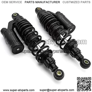 Racing 320mm 12.59" Motorcycle Rear Shock Absorber Suspension Sensa-Trac Load for Honda Suzuki Yamaha Kawasaki ATV Go Kart Quad Dirt Sport Bikes (Honda Monkey Bike Z125 2018-2020)(320mm-340mm)