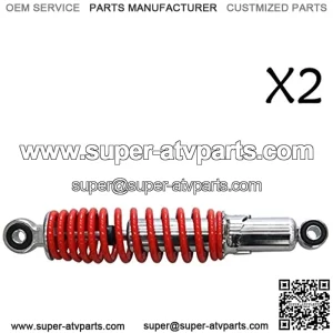 2Pcs 260mm 10.2" Front Shock Absorber Suspension Sensa-Trac Load Adjusting for Quad ATV Gokart Buggy