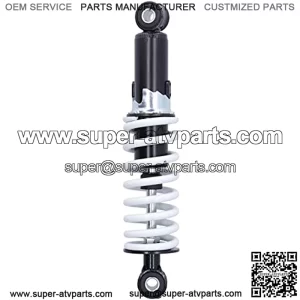 250mm Universal Motorcycle Shock Absorber, CNC aluminum alloy Adjustable Shock Strut Shock Spring Suspension Damper Replacement for ATV Go Kart Quad Dirt Sport Bikes