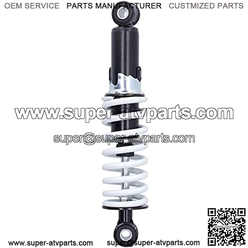 250mm Universal Motorcycle Shock Absorber, CNC aluminum alloy Adjustable Shock Strut Shock Spring Suspension Damper Replacement for ATV Go Kart Quad Dirt Sport Bikes