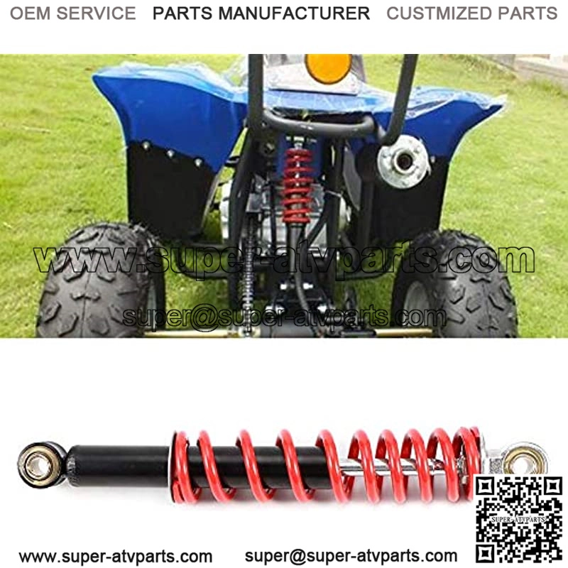270mm 10.6in Motorcycle Shock Absorbe Suspension Front Rear Shock Absorber Damper Spring Struts Shock Adjustable for 50cc?125cc Dirt Pit Bike ATV Go Kart Motorcycle - Image 3