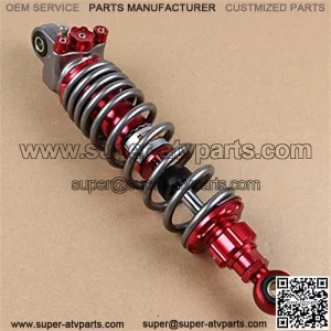 Spring Assemblies Motorcycle Rear Shock 320mm Motorcycle Shock Absorber Modified Built-in Air Bag Rear Shock Rear Suspension Refit Fit ATV Dirt Bike Scooter (Color : Red Round)