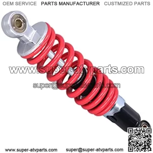 Spring Shock Absorber, Easy Installation 250mm/9.84in Rear Suspension Shock Absorber for 70?125CC Motorcycle Pit Dirt Bike ATV for Most Vehicles