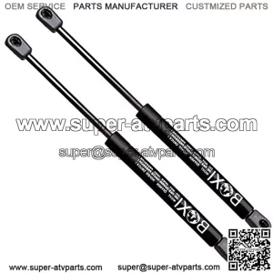 Qty(2) BOXI 6916 Lift Supports Struts Shocks Extended Length: 10.00 Inches, Compressed Length: 6.75 Inches, 82lbs Force, 10mm Ball Socket Struts 6916