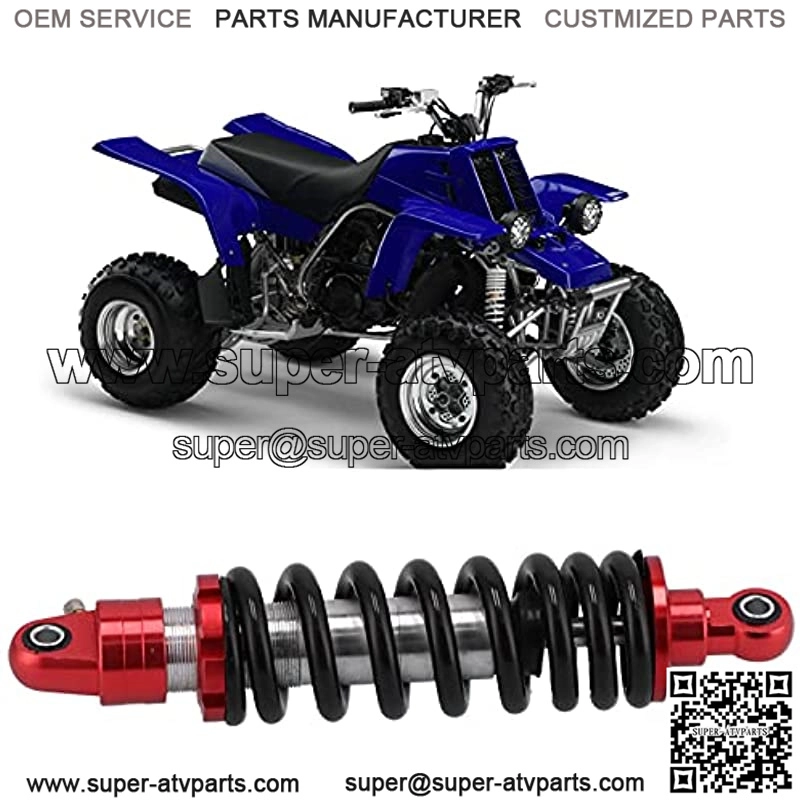 11.4in 290mm Rear Shock Absorber, Rear Suspension Spring Steel Alloy + Spring Adjustable Damping Fit for Motorbike ATV Go Karts - Image 4