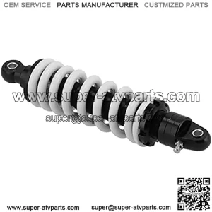11.4in Shock Absorber Steel Rear Suspension Adjustable Damping Replacement Fit for ATV/Motorcycle/Off-Road Vehicle/Moped