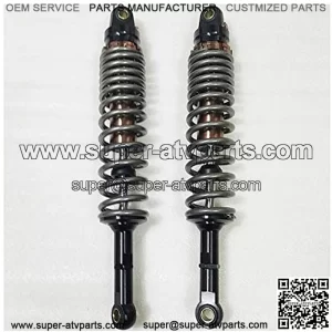 One Pair 400mm 410mm 420mm 430mm 440mm 450mm Motorcycle Shock Absorber Rear Suspension Fit for Yamaha Suzuki Kawasaki ATV Motorcycle Shock Absorber Motorcycle Shock Absorber (Color : 410mm)