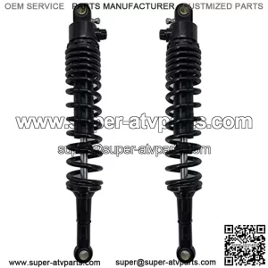 One Pair 400mm 410mm 420mm 430mm 440mm 450mm Motorcycle Shock Absorber Rear Suspension Fit for Yamaha Suzuki Kawasaki ATV Motorcycle Rear Shock Motorcycle Shock Absorber (Color : 400mm)
