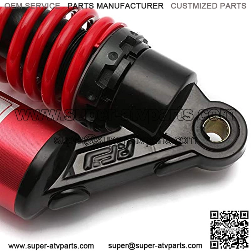 12.5" 320mm Motorcycle Universal Springs Air Suspension Adjustable Rear Gas Shock Absorbers For Honda Kawasaki Suzuki Yamaha BMW Aprilia Triumph Benelli (Red),+ - Image 4