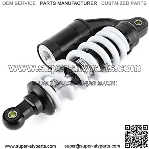 Air Shock Absorbers, 280mm/11in Aluminum Alloy + Iron Motorcycle Rear Shock Absorbers Suspension Damper Struts Replacement for ATV 150cc 200cc 250cc