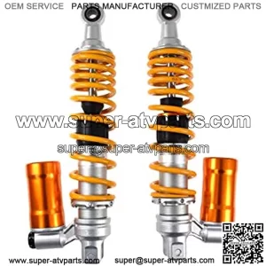 Motorcycle 320mm/340mm/360mm Adjust Damping Shock Absorber Rear Suspension Fit for Yamaha Motor Scooter ATV Quad BWS Nmax Xmax Aerox Motorcycle Shock Absorber (Color : 320MM)