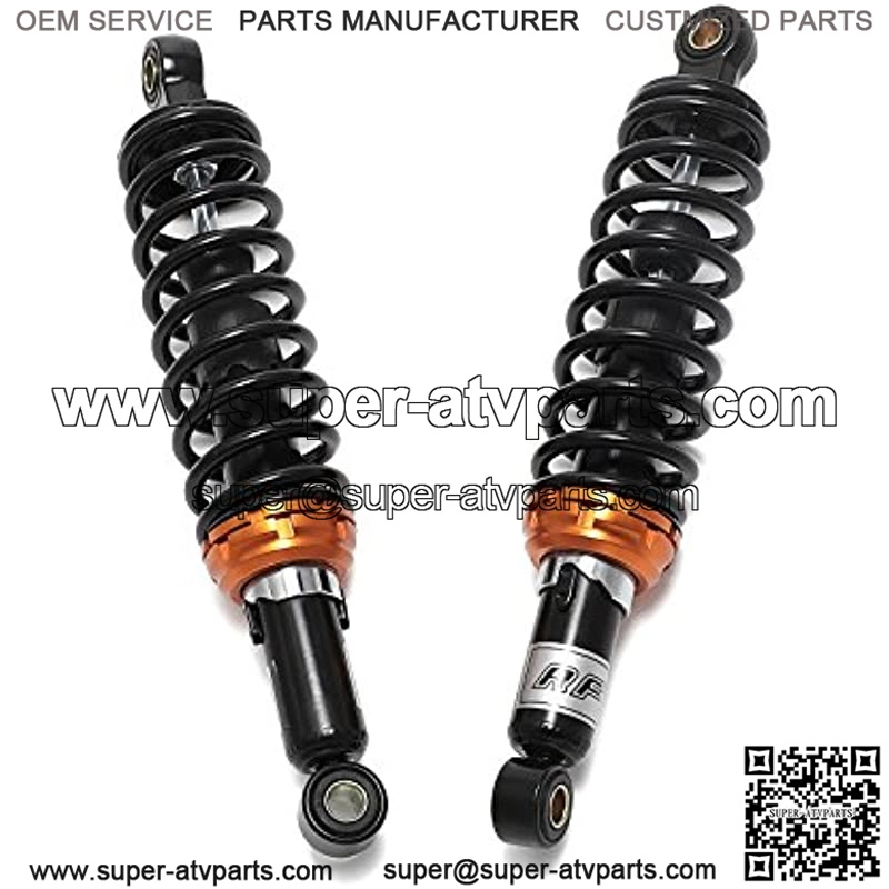 12.5" 320mm Motorcycle Universal Springs Suspension Adjustable Rear Shock Absorbers For Honda Kawasaki Suzuki Yamaha Aprilia Triumph BMW Benelli (Black) - Image 3