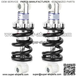 Shock Damper, 2 Pcs 125mm 750LBS Rear Shock Damper, Replacement Shock Suspension Fits for ATV Go-Kart Scooter 49cc