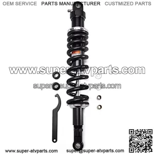 Motorcycle Air Shock Absorber Rear Suspension 420/430/450/470mm Scooter ATV Quad Dirt Bike (Color : Eye to Eye 450mm)