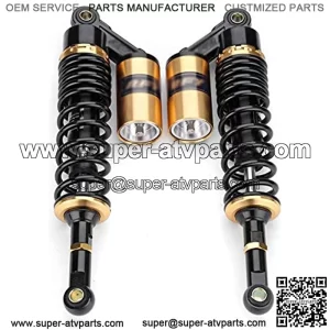 Shock Absorbers 1 Pair Universal 360mm 14" Motorcycle Rear Air Shock Absorbers Suspension Fit for Yamaha Fit for Suzuki ATV Dirt Bike Shock Absorbers
