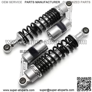 Motorcycle Suspension Strut Motorcycle Shocks Silver Black 320mm 340mm 360mm 400mm 440m Motorcycle Air Shock Absorber Rear Suspension ATV Quad Scooter Dirt Bike Motor D30 (Color : M99 18 1 320mm)