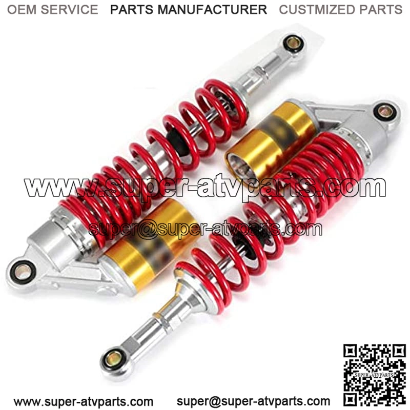 280mm 320mm 375mm Motorcycle Suspension Strut Motorcycle Air Shock Absorber Rear Suspension ATV Quad Scooter Dirt Bike D30 Motorcycle Rear Shock Absorber (Color : M99 11 375mm)