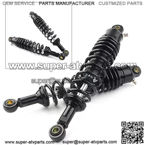 Spring Assemblies Motorcycle Shock Absorber 340MM fit for Yamaha Suzuki Kawasaki Motorcycle Air Shock Absorbers Rear Suspension ATV Quad Street Bike Universal Parts