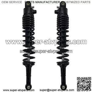 One Pair 400mm 410mm 420mm 430mm 440mm Motorcycle Shock Absorber Rear Suspension Fit for YMAHA Suzuki Kawasaki ATV,Motorcycle Suspension Strut Motorcycle Shock Absorber Rear (Color : 420mm)