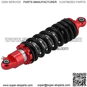Rear Shock Damper 11.4in 290mm Rear Suspension Spring High Strength Steel Alloy Adjustable Spring Fit for Motorbike ATV Go Karts