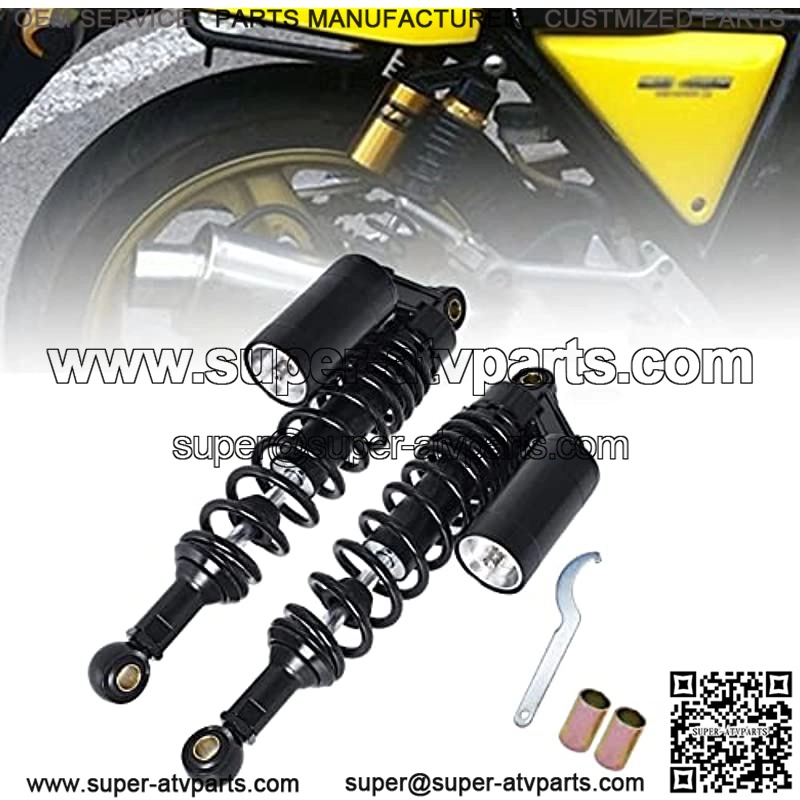 12.5in 320mm Universal Shock Absorbers Rear Suspension Replacement for Honda CB Yamaha Gokart Kawasaki Suzuki Quad