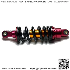 295mm 11.6" Rear Shock Absorber Suspension Motorcycle Spring 980lbs for 110cc 140cc 150cc Dirt Pit Bike ATV Scooter Quad Motorcycle Rear Spring Shock Absorber Motorcycle Shock Absorber