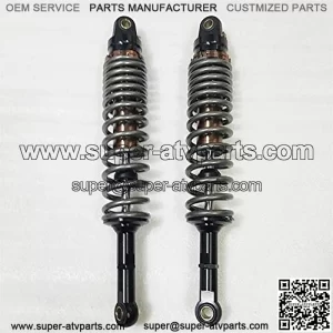 One Pair 400mm 410mm 420mm 430mm 440mm 450mm Motorcycle Shock Absorber Rear Suspension Fit For Ymaha Fit For Suzuki Fit For Kawasaki Atv Shock Absorbers Motorcycle Shock Absorber ( Color : 430mm )