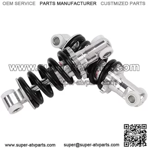 Amortiguadores de motocicleta, amortiguador de choque de bicicleta ajustable de 125 mm, 2 piezas para scooter el??ctrico Super Minimoto ATV de 47 cc y 49 cc