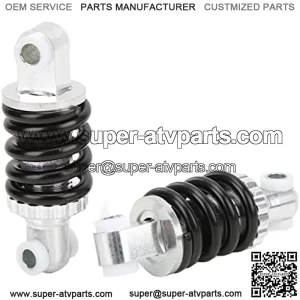 Amortiguador de motocicleta, amortiguador de suspensi??n de alta dureza 90 mm/3,54 pulgadas 2 piezas/juego ajustable para 47 cc 49 cc Super Minimoto ATV scooter el??ctrico PIT Bike