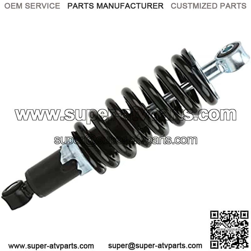 240mm Motorcycle Suspension Damper , Steel alloy Adjustable Waterproof Shock Absorber with Spring Replacement for 50cc to 125cc Dirt Pit Bike ATV Go Kart Scooter