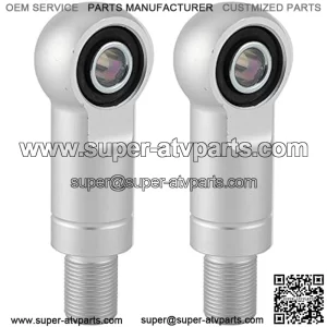 Pair 10mm Hole Motorcycle Pair Rear Air Shock Absorbers Damper Height Increase for Motorcycle ATVs Off?Roads(Silver 95mm/3.7in)