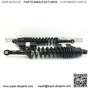 420mm 16.5 inch 8mm Spring Universal Motorcycle Air Shock Absorber Rear Suspension ATV Quad Scooter Dirt Bike For XJR400 SR400 SR500 GSX400 Black