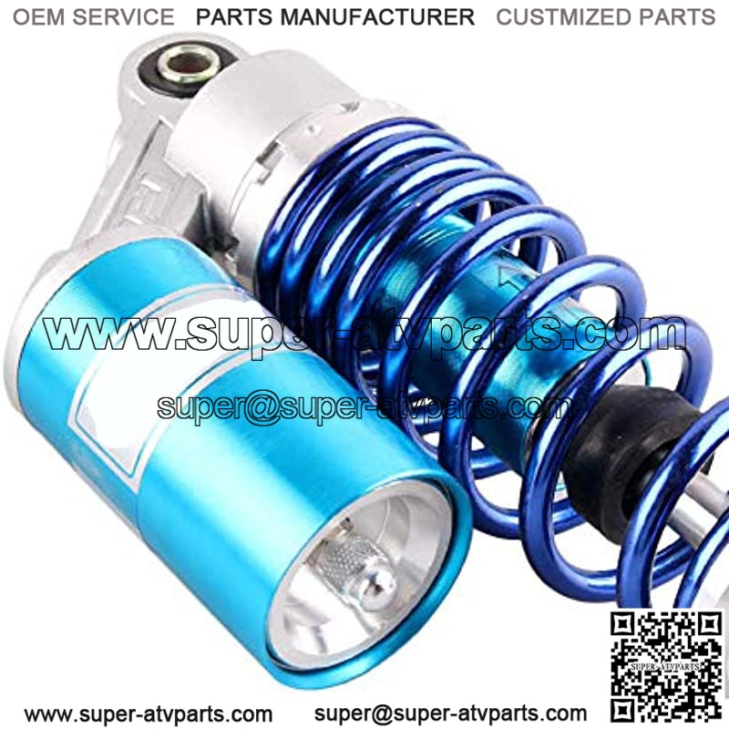 11inch 280mm Pair Motorcycle Shock Absorber Eye to Clevis Rear Suspension Universal For Honda Suzuki Yamaha Kawasaki ATV Go Kart Quad Dirt Sport Bikes Blue (A pair) - Image 3