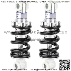 Rear Shock Absorber, 2pcs 125mm 750LBS Rear Shock Damper Fits for ATV Go-Kart Scooter 49cc
